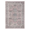 Area Rug for Living Room, Vintage Medallion Rugs, Traditional Washable Rugs for Bedroom, Non-Slip Stain Resistant Low-Pile - 3 of 4