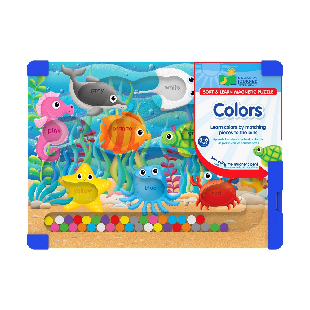 The Learning Journey International Sort & Learn Magnetic Puzzle - Colors