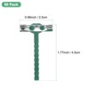 Unique Bargains Durable Plastic Triangle Boutonnieres Corsage Pins - 3 of 4