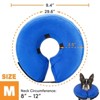 Bencmate Protective Inflatable Collar for Dogs and Cats - Soft Pet Recovery Collar Does Not Block Vision E-Collar - 3 of 4