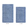 Lux Premium 100% Cotton Tufted Solid Reversible 2 PC Bath Rug Set – Ultra-Soft, Water-Absorbent, Durable, Machine Washable Bathroom Rug - 2 of 4