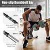 Costway 4 in 1 Adjustable Weight Dumbbell Set 47lbs Free Weight Set withConnector Home Gym - 4 of 4