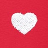 Dalix Womens Lil Heart Lightweight High Waisted Tee - 2 of 4