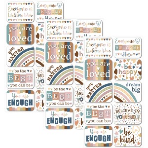 Ashley Productions® Non-Magnetic Mini Whiteboard Erasers, Everyone is Welcome, 10 Per Pack, 3 Packs - 1 of 3