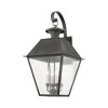 Livex Lighting Mansfield 4 - Light Wall Light in  Charcoal - 4 of 4