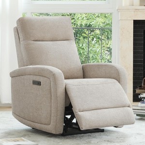 Spruce & Spring Zero Wall Hugger Electric Power Recliner - 1 of 4