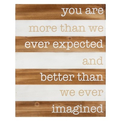 Better than Imagined Wood Wall Art - Stratton Home Décor