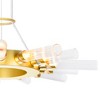 CWI Lighting Collar 14 Light Chandelier With Satin Gold Finish - 3 of 4