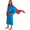 DC Comics Men's Fleece Hooded Costume Robe Pajama Lounge - 3 of 4