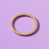 Pure Collection by Ross-Simons Italian 14kt Yellow Gold Beaded Ring - 3 of 4