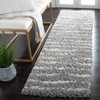 Venus Shag VNS603 Power Loomed Area Rug  - Safavieh - 2 of 4