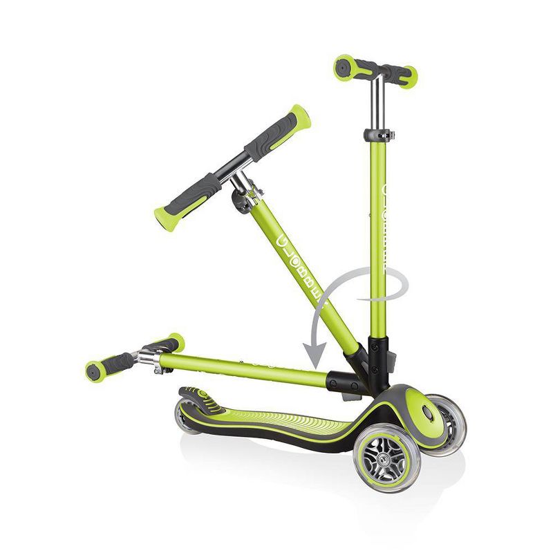 Globber Elite Deluxe Kick Scooter - Lime Green, 4 of 10