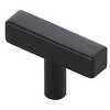 Elegant Lighting Dior Matte Black T Bar Pull Multipack (set of 10) - 4 of 4