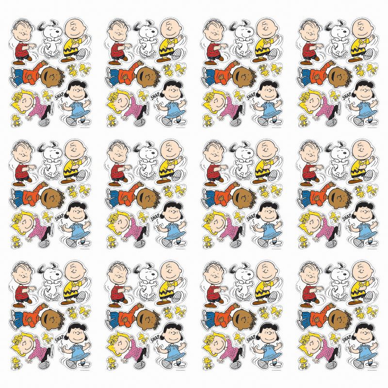 Eureka® Peanuts® Classic Characters Window Clings, 12 Sheets, 1 of 3