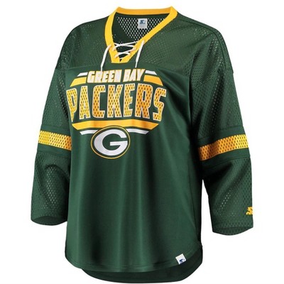STARTER Womens Green Bay Packers Graphic T-Shirt
