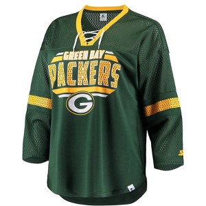 STARTER Womens Green Bay Packers Graphic T-Shirt - 1 of 2