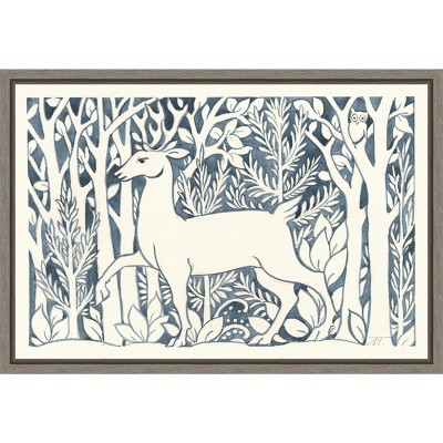 Amanti Art Forest Life V Deer By Miranda Thomas Canvas Wall Art Print ...