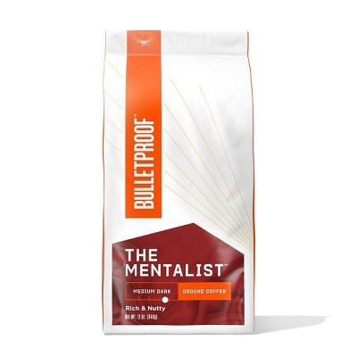 Bulletproof Mentalist Medium Dark Roast Ground Coffee -12oz