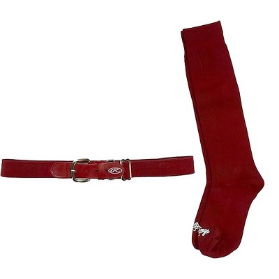 Chaussettes De Baseball Rawlings Over-the-calf – Taille Jeune L, Neuves