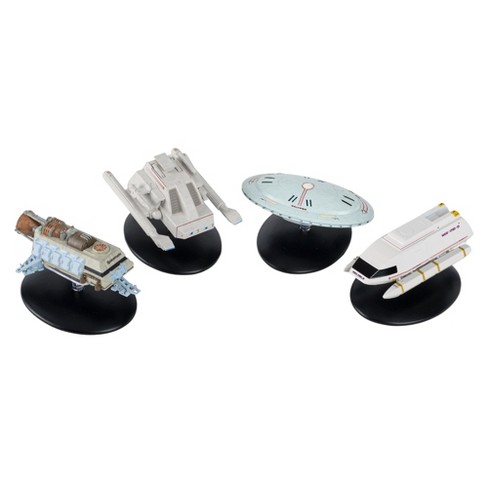 Eaglemoss Collections Star Trek Ship 4pc Replicas | Shuttle Set #7 : Target