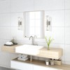 Livex Lighting Quincy 2 - Light Vanity in  Brushed Nickel - 3 of 4