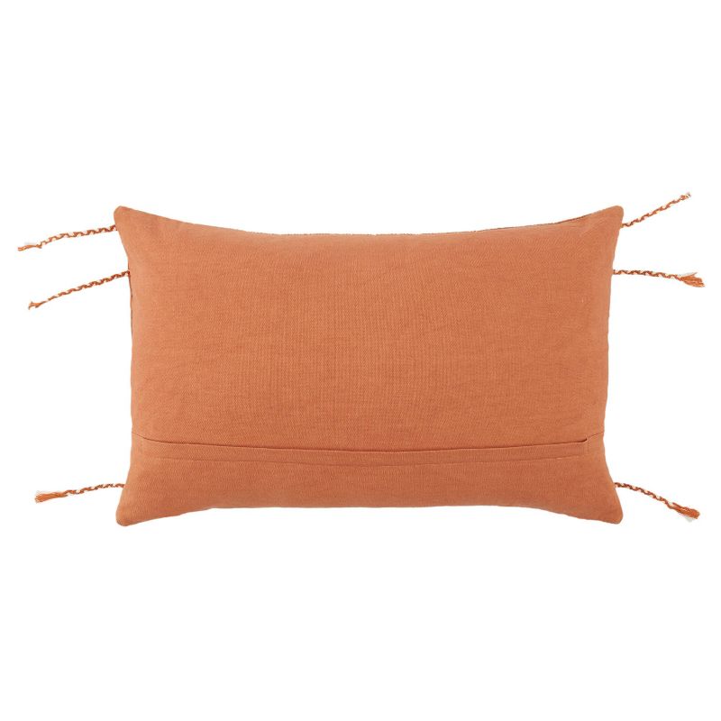 13&#34;x21&#34; Oversize Vibe by Bhodi Warm Lumbar Throw Pillow Cover Taupe/Terracotta - Jaipur Living, 3 of 7