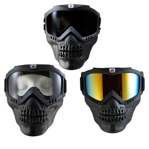 3 Pairs of Birdz Eyewear Skullbird Safety Goggles - 1 of 4