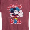 Women's - Disney - Americana Short Sleeve Graphic T-Shirt - 2 of 4