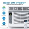 6,000 Btu Window Air Conditioner, Cools Up to 250 Sq. Ft with Cooling - 3 of 4