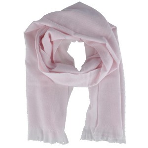 Clear Creek Women's Solid Winter Scarf with Fringe - 1 of 2