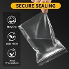 Clear Zipper Lock Bags 200 Pack 4 Sizes 2x3 3x3 3x5 4x6 Inch 2 Mil Thick for Jewelry Storage - 3 of 4