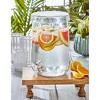 Tag Clear 192oz Drink Dispenser Beverage Server - Hand Wash, 11.25" H x 7.5" L x 7.5" W - Perfect for Parties and Events - 2 of 2