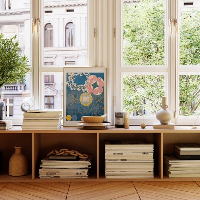 Gold Aluminum 9x12 Picture Frame with Glass Mat