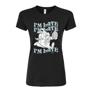Women's - Disney - Alice In Wonderland Fitted Graphic T-Shirt - 1 of 3