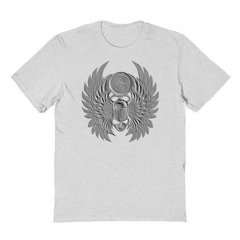 Journey Men s Emboss Scarab Logo Short Sleeve Graphic Cotton T shirt Target