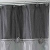 Avanti Braided Medallion Shower Curtain - 3 of 3
