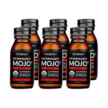 Teaonic Organic My Immunity Mojo Herbal Wellness Shot - Case of 6/2 oz