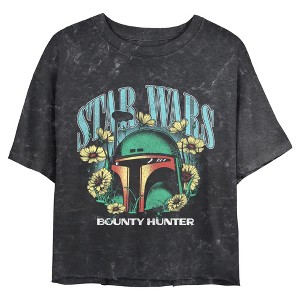 Junior's Star Wars Boba Fett Bounty Hunter T-Shirt - 1 of 4