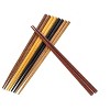 Heim Concept 5 Pair Organic Standard Hardwood Japanese Reusable Wood Chopsticks - 2 of 4