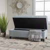 PAGED 50" Storage Ottoman Bench,Tufted End of Bed Bench with Lift Top,Ottoman with Storange for Living Room,Entryway - 3 of 4