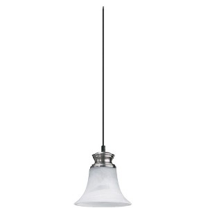Quorum Lighting Madison 1 - Light Pendant in  Satin Nickel - 1 of 1