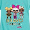 Girls' - LOL Surprise! - Bravo Babes Fitted Short Sleeve Graphic T-Shirt - 2 of 4