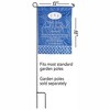 Dicksons FLAG-2131 Good and Faithful Servant Blue and White 18 x 13 Inch Polyester Decorative Garden Flag - 2 of 2