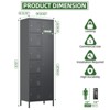 SUXXAN 8 Doors Metal Lockers for Employees School Office Gym Home Storage,Assembly Required - 4 of 4