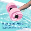 Sunlite Sports Water Weights Pool Exercise Dumbbells with Handle Strip- Large, Pink - 3 of 4