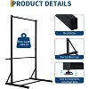 Coucheta Freestanding 5 Bikes Storage Rack, Heavy Duty Vertical Bike Storage Stand for Garage, Indoor Bicycle Organizer, 400 LBS Capacity - 2PACK - 4 of 4