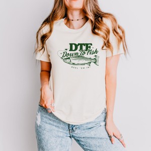Simply Sage Market Down To Fish Short Sleeve Tee - 1 of 4