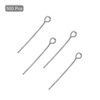 Unique Bargains DIY Craft Necklaces Bracelets Earrings Jewelry Making Iron 21 Gauge Eye Pins 500 Pcs - 3 of 4