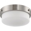 Craftmade Lighting Oak Street 2 - Light Flush Mount in  Brushed Polished Nickel - 2 of 3
