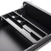 SEVOBAL Utility Storage Cabinet 3 Drawer Mobile File Cabinet with Hanging Bar for Office Use, Black, 21"*18"*24" - 2 of 4